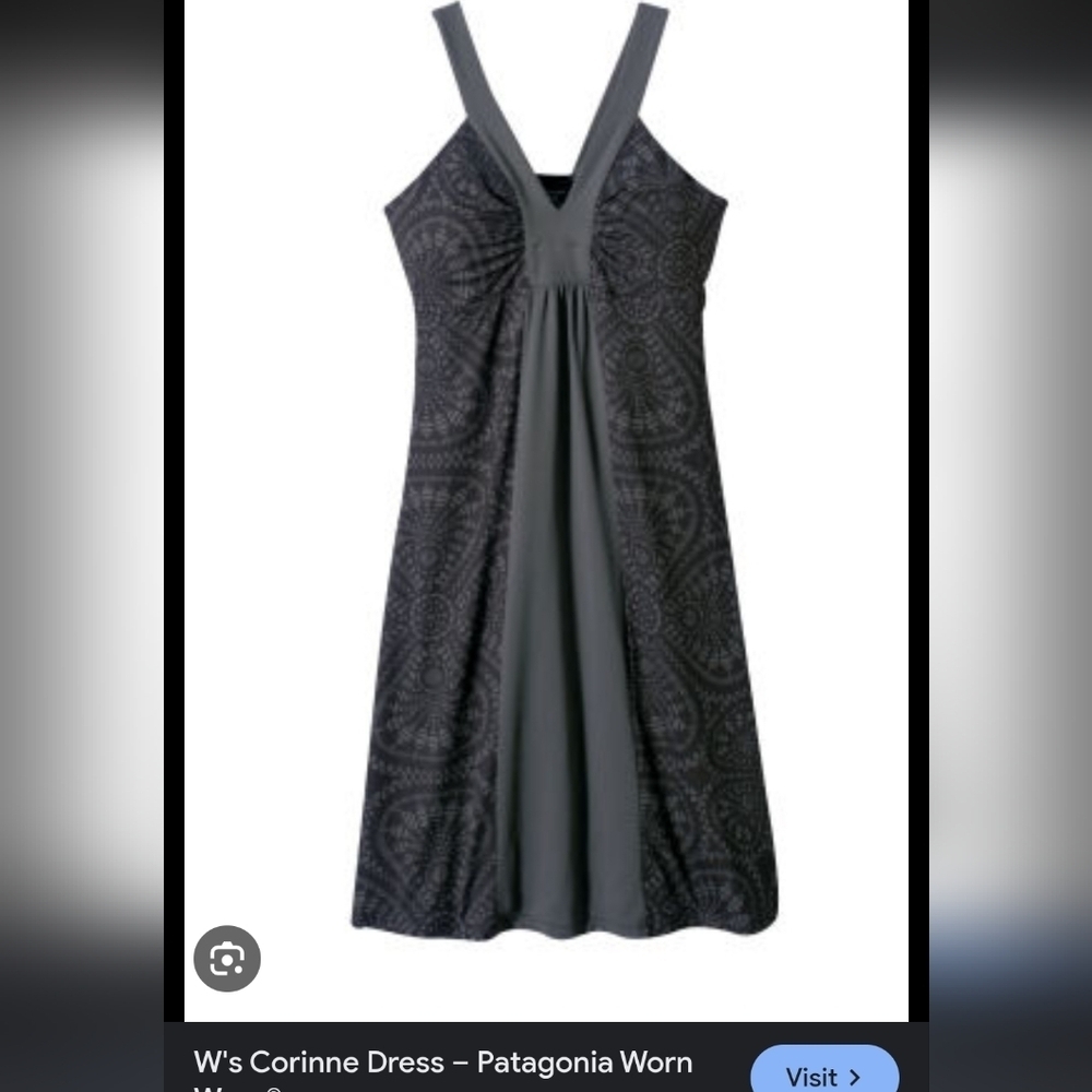 Patagonia Gray Corrine Packable Dress